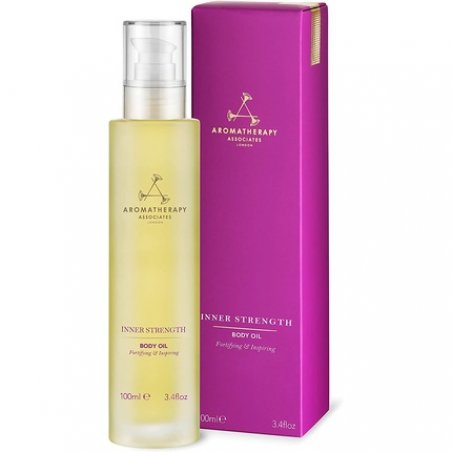 Aromatherapy Associates Inner Strength Body Oil 100ml Enriched with Jojoba and Peach Kernel Oils