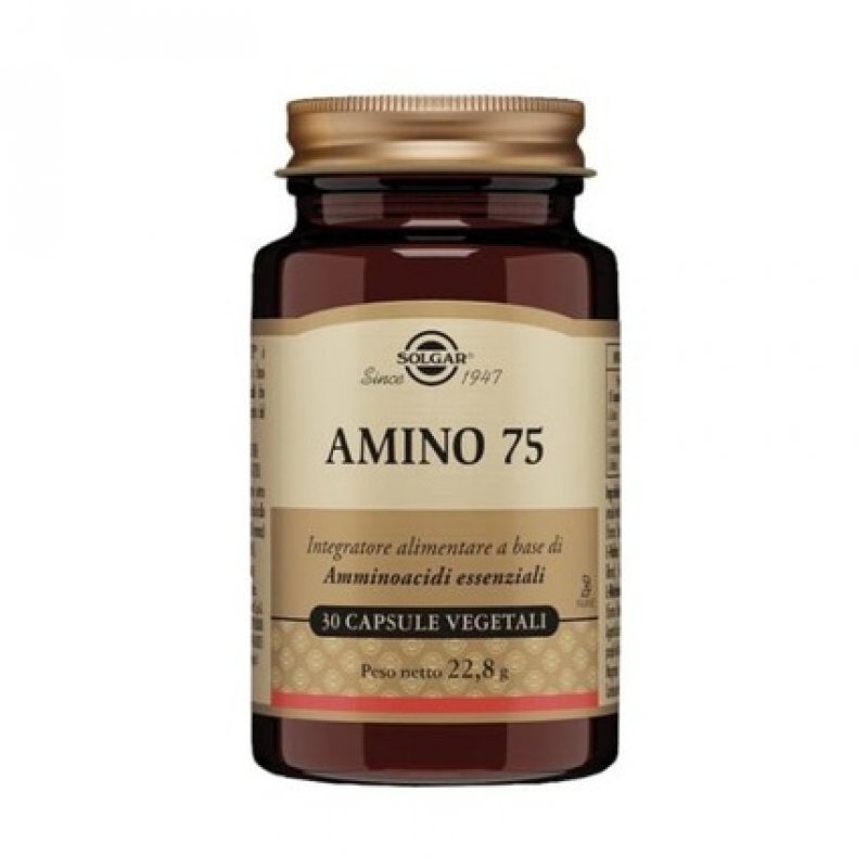Solgar Amino 75 Amino Acids Supplement 30 Capsules