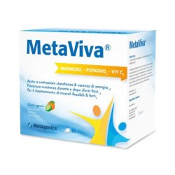 MetaViva Magnesium Potassium Vitamin C Metagenics 20 Sachets