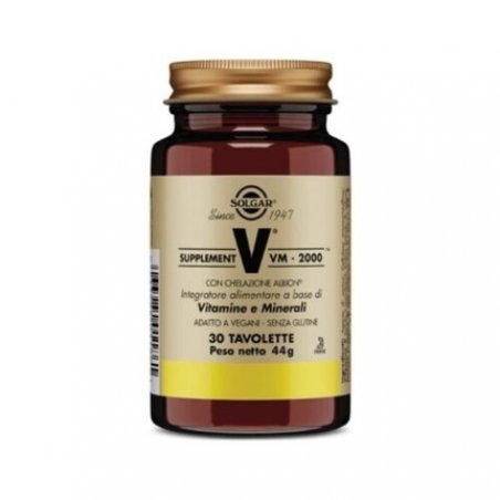 Solgar VM-2000 Multivitamin Supplement 30 Tablets