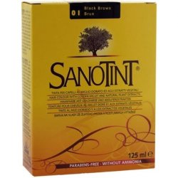 Sanotint 4% PPD No Ammonia Dark Brown Hair Dye