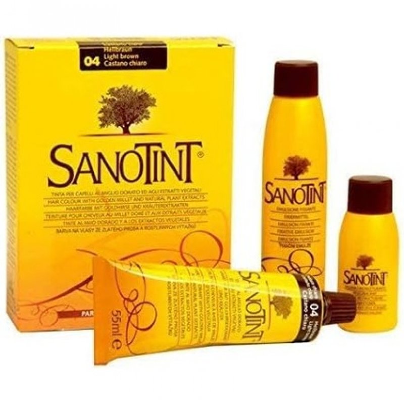 Sanotint 4% PPD No Ammonia Dark Brown Hair Dye