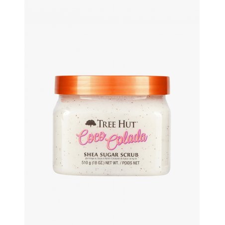 Tree Hut Shea Sugar Scrub Coco Colada 18oz Ultra Hydrating and Exfoliating for Essential Body Care