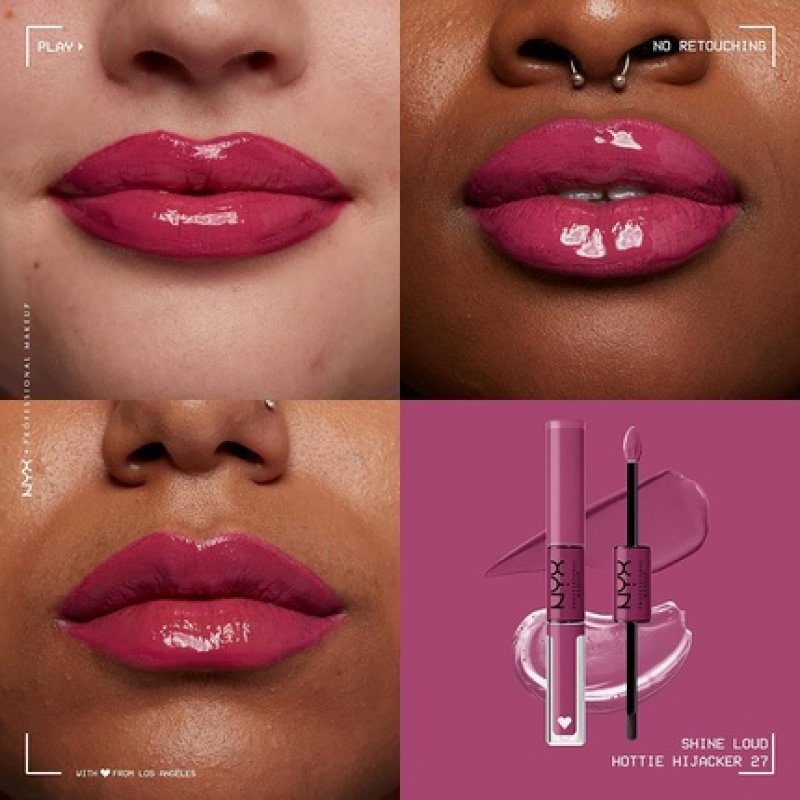 NYX Professional Makeup Shine Loud Pro Pigment Lip Shine 27 3.4ml