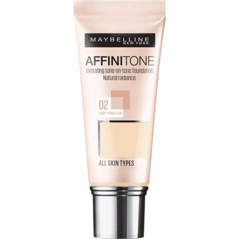 Maybelline New York Affinitone Unifying Foundation Cream 02 Light Porcelain