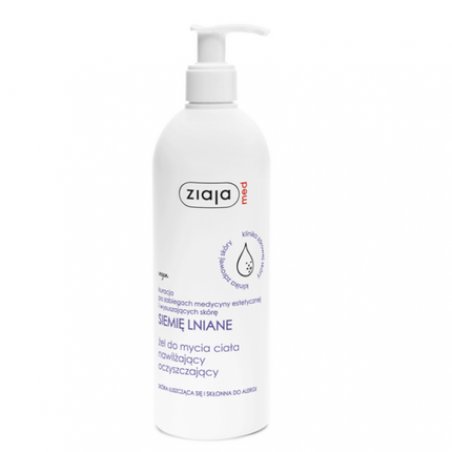 Ziaja Med Flaxseed Treatment Moisturizing and Cleansing Body Wash