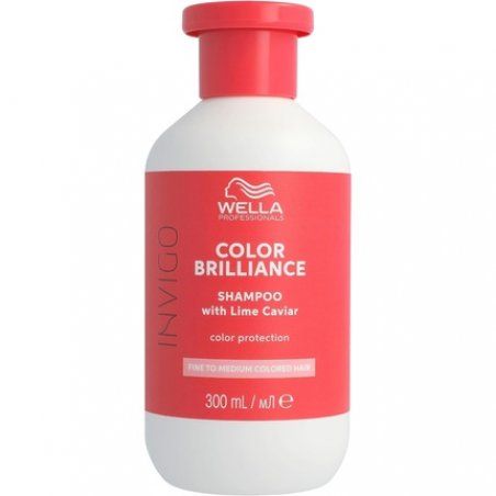Wella Professionals Invigo Color Brilliance Professional Hair Care Colour Protection Shampoo for Fine/Normal Hair 300ml