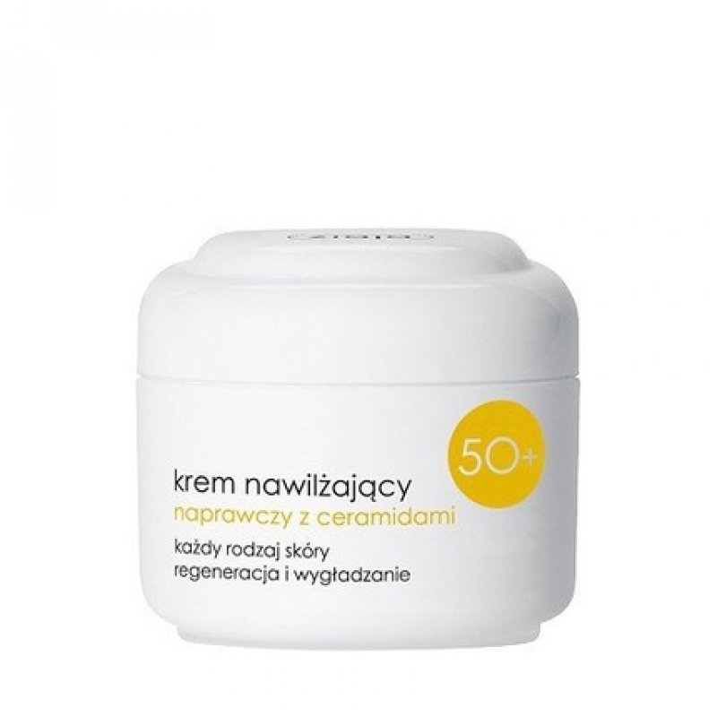 Ziaja 50 Series Moisturizing Cream with Ceramides for All Types of Mature Skin 50ml