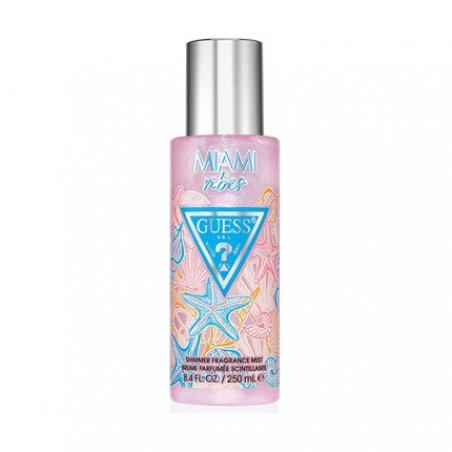 Guess Destination Miami Vibes Shimmer Body Mist Spray, 8.4 Fl Oz