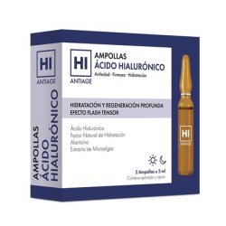 Hi Triple Effect Flash Hyaluronic Acid Anti-Aging Ampoules - Pack of 5