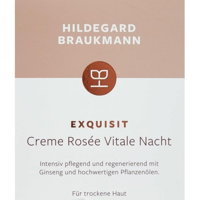 Hildegard Braukmann Exquisit Créme Rosée Vitale Night Face Cream 50ml