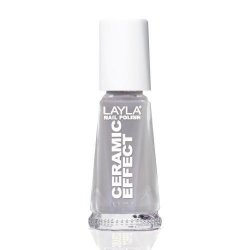 Layla Ceramic Effect Grey Power Nail Polish N.16