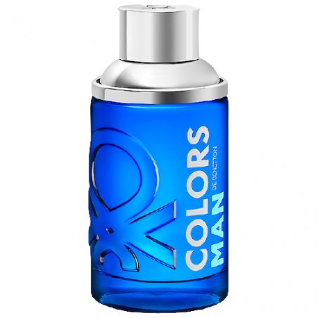 Benetton Blue from United Colors Eau de Toilette for Men Long Lasting Fresh Young and Casual Fragrance Citrus Fruity