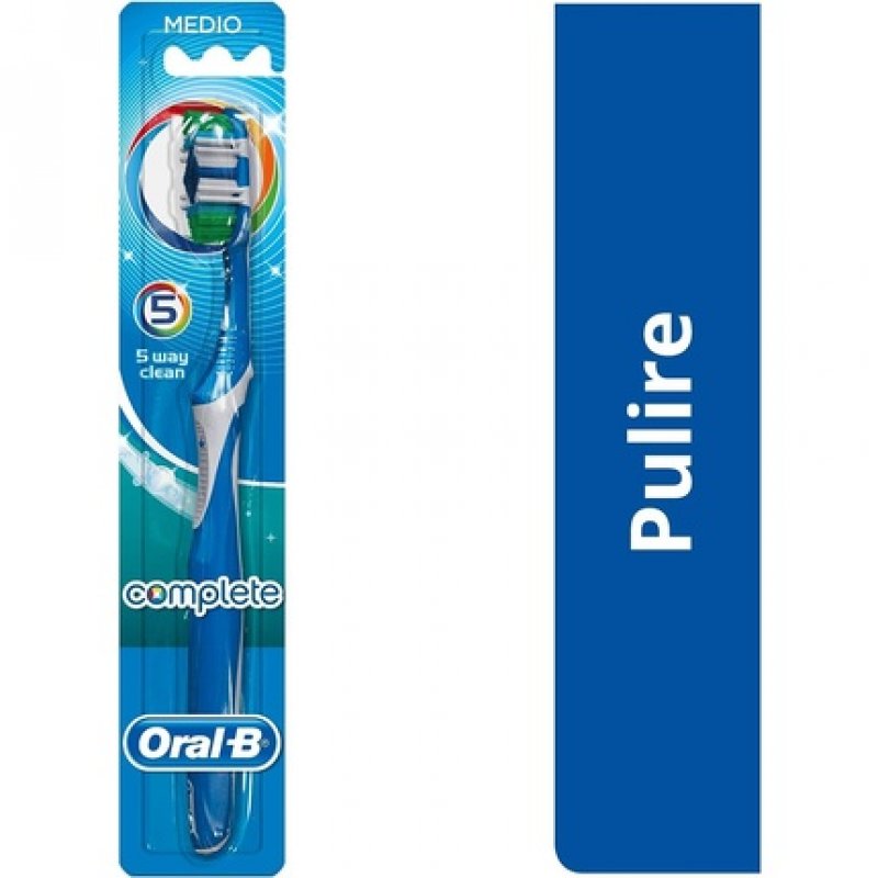 Oral-B Complete 5in1 Manual Toothbrush 40 Medium
