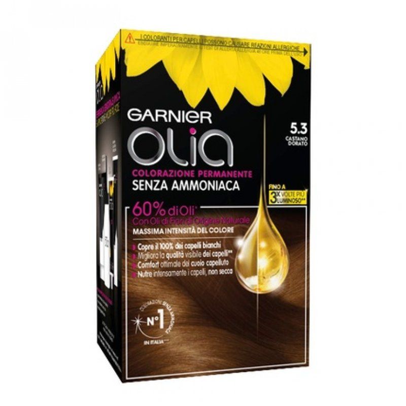 Garnier Olia Permanent Color 5.3 Golden Brown
