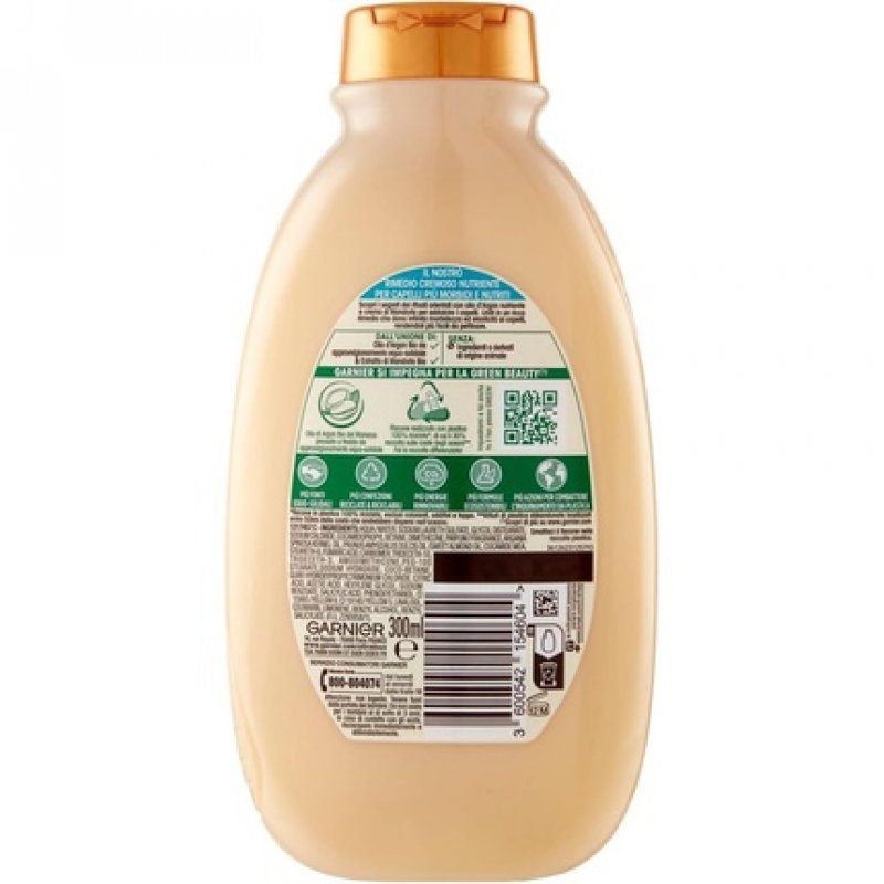 Garnier Ultra Dolce Argan Ritual Cream Shampoo for Very Dry Hair 300ml