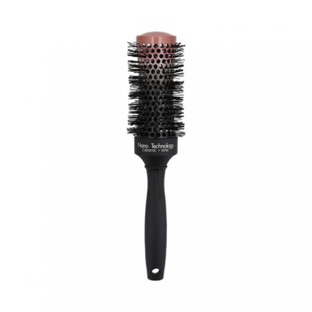 T4B LUSSONI Simple Care Round Styling Hairbrush with Ceramic Coating 43mm