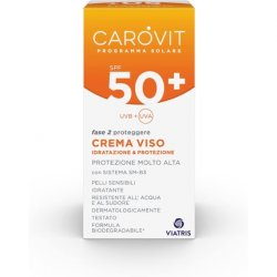 Carovit Sun Program Face Cream SPF50 Very High Sun Protection 50ml Bottle