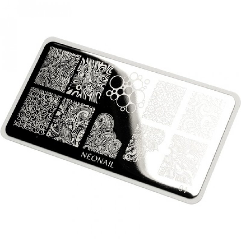 NEONAIL Stamping Plate 01