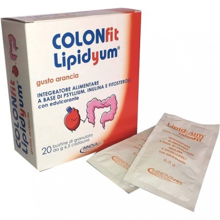 INNOVARES Colonfit Orange Flavor for Slow Intestinal Activity - Irritable Bowel - Intestinal Sluggishness -