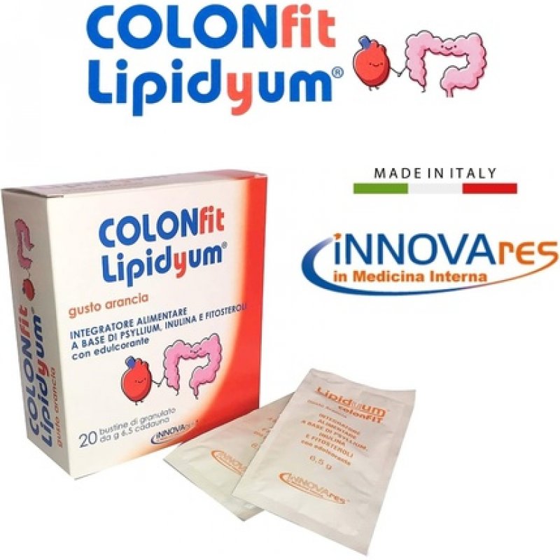 INNOVARES Colonfit Orange Flavor for Slow Intestinal Activity - Irritable Bowel - Intestinal Sluggishness -