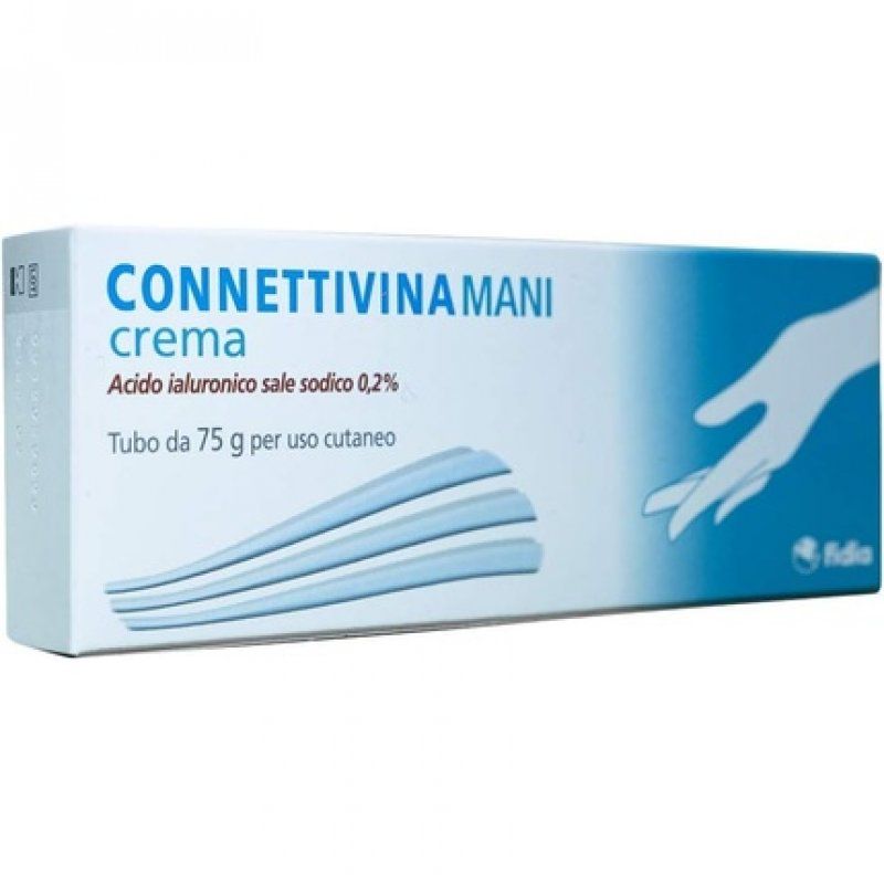 Phidia Pharmaceuticals Connectiviinamani Cream Tube 75g with Hyaluronic Acid Sodium Salt 0.2%