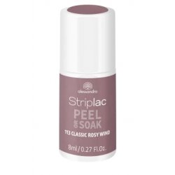 alessandro Striplac Peel or Soak Classic Rosy Wind nail gel coat 8 ml Rose