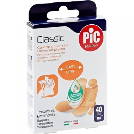 Pikdare Antibacterial Classic Mix Adhesive Bandages 40 Pieces