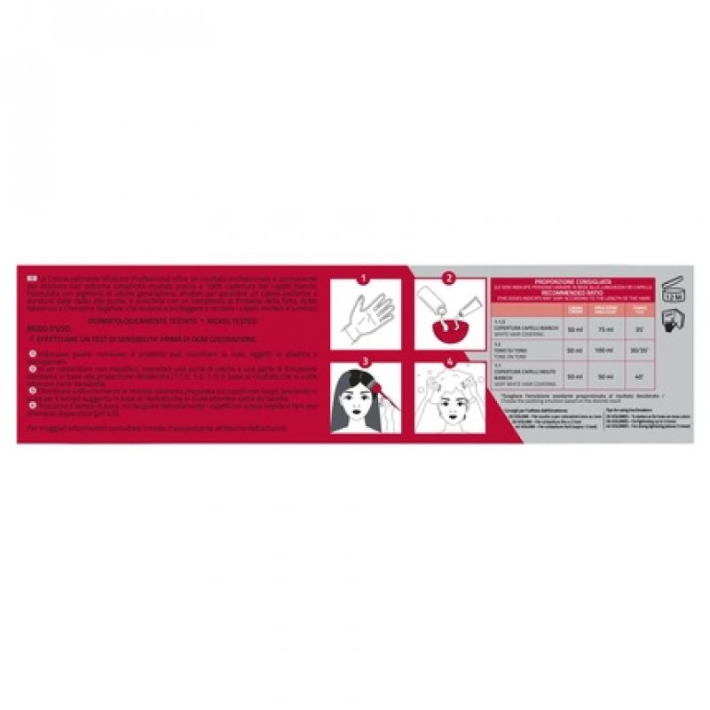 Vitalcal Professional Coloration Tube 2/00 Brown