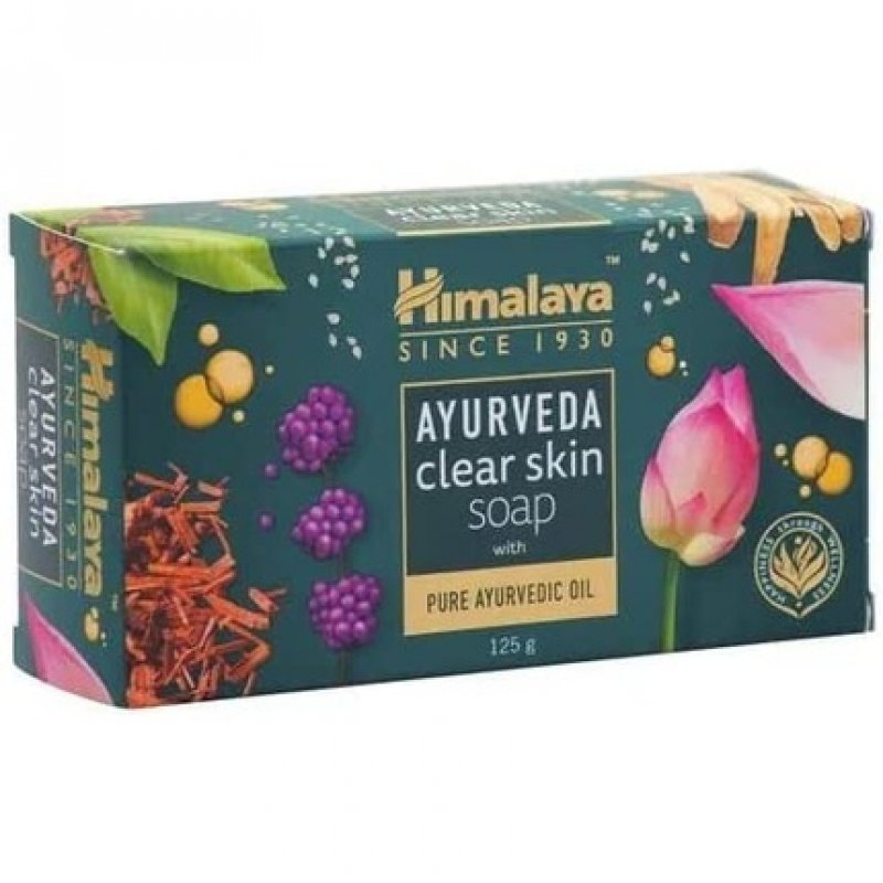 Himalaya Ayurveda Clear Skin Soap with Traditional Ayurvedic Oil and Herbs 125g