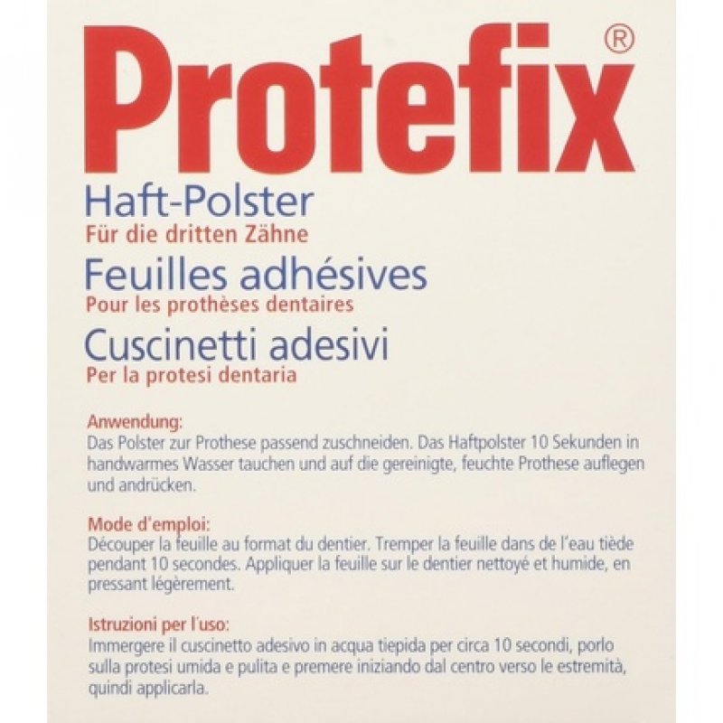 Protefix Cuscinetto Infer 30pcs