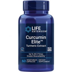 Life Extension Curcumin Elite Turmeric Extract 60 Vcaps 80g