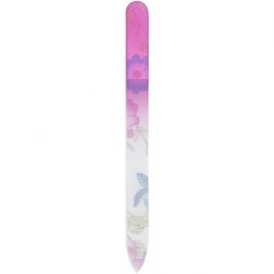 T4B MIMO Glass Nail File with Flower Pattern