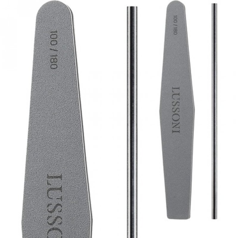 T4B LUSSONI Mylar Professional Nail File Lightweight Diamond Grit 100/180