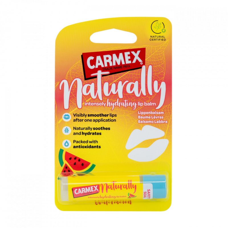 CARMEX Naturally Stick Watermelon baume pour les lèvres Beaume pour les lèvres Femmes