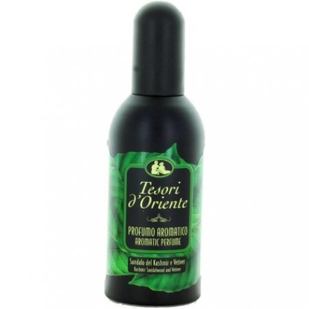 Tesori d'Oriente Body Spray Parfum with Kashmir Sandalwood and Vetiver 100ml EDT Eau de Toilette