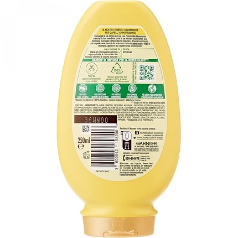 Garnier Chamomile and Honey Cream Balm for Light Hair 250ml