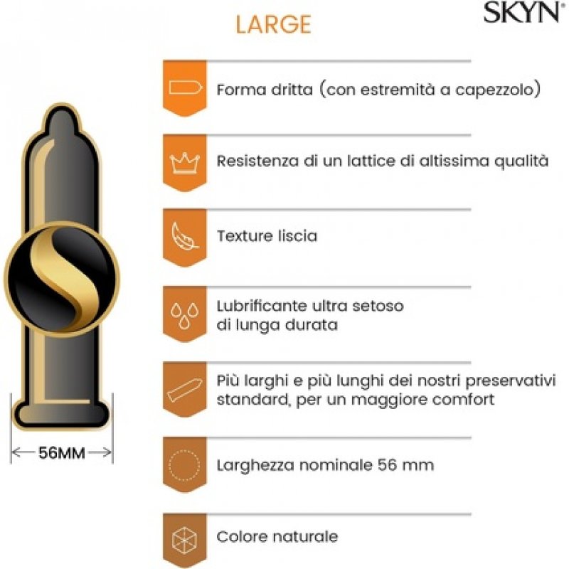 Prophylactic Skyn Large 6 Pieces