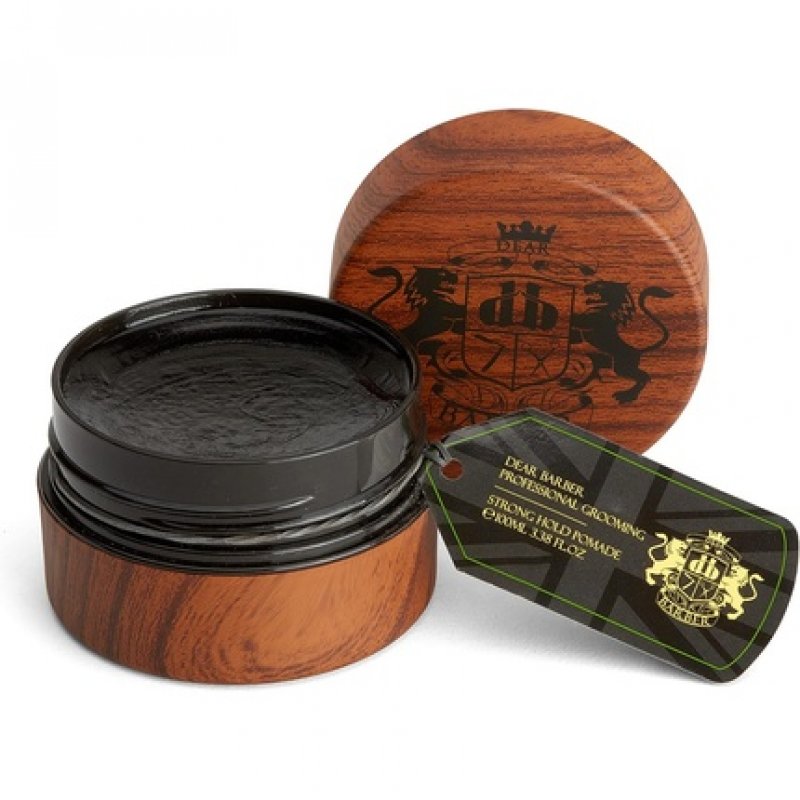 Dear Barber Men's Hair Styling Pomade Strong Hold High Shine Finish 100ml