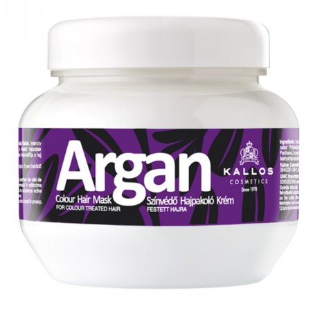 Kallos Argan Colour Hair Mask 275ml masque pour cheveux Femmes