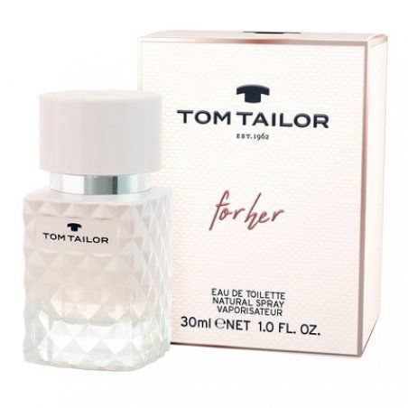 Tom Tailor Women's Perfume for Her 30ml - Casual, Fresh and Sporty Eau de Toilette with Peach, Rose and Musk