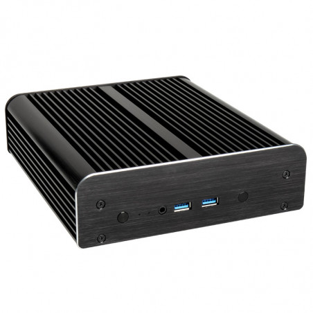 Akasa compatible Newton S UCFF-Gehäuse (Intel NUC), 65W Netzteil, OEM - schwarz