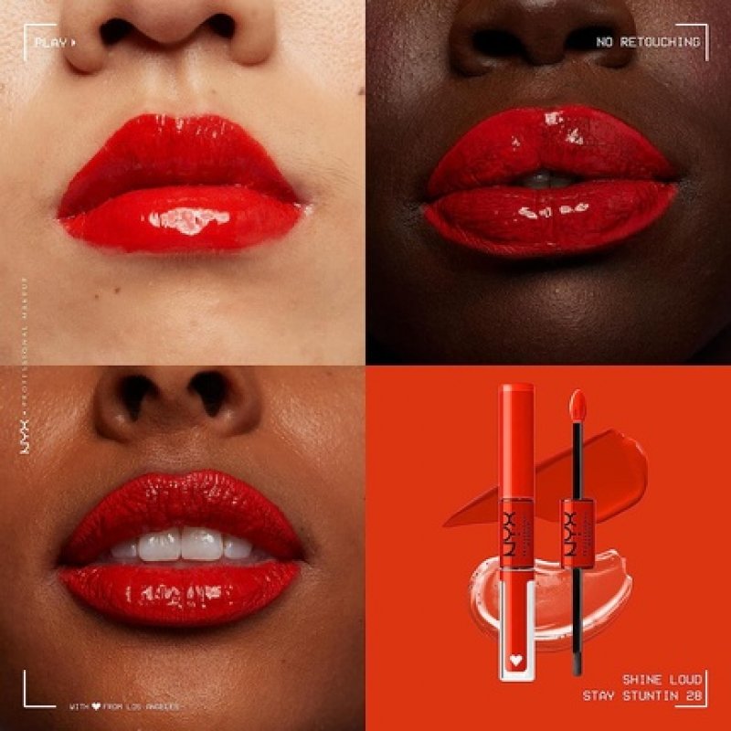 Nyx Shine Loud 28-stay stunin Lip Gloss 3.4ml