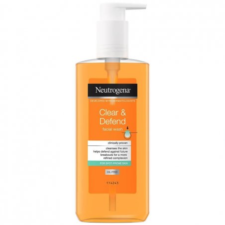 Neutrogena Clear and Defend Facial Wash 200ml
