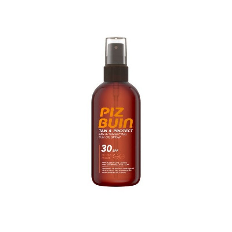 Piz Buin Tan & Protect Tan Accelerating Oil Spray Sunscreen spray Body 30 Adults