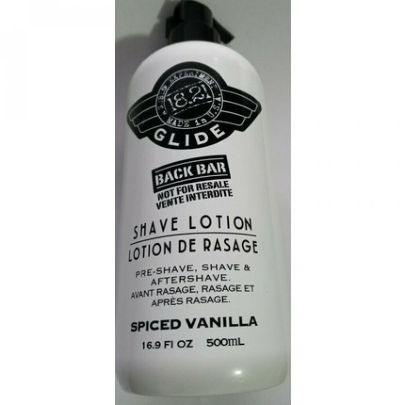 18.21 Man Made Spiced Vanilla Shave Lotion 16.9oz GLD500