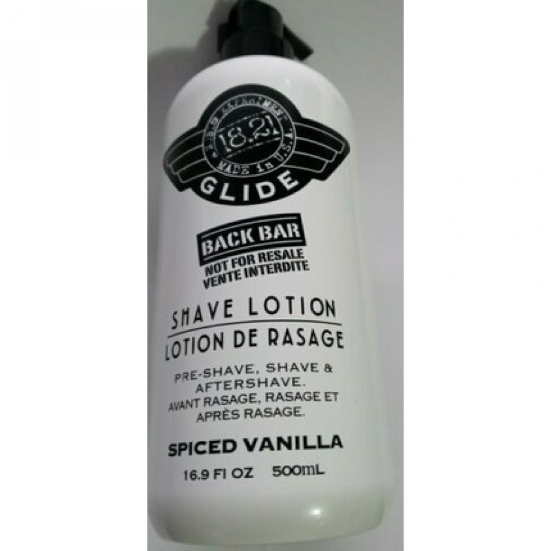 18.21 Man Made Spiced Vanilla Shave Lotion 16.9oz GLD500