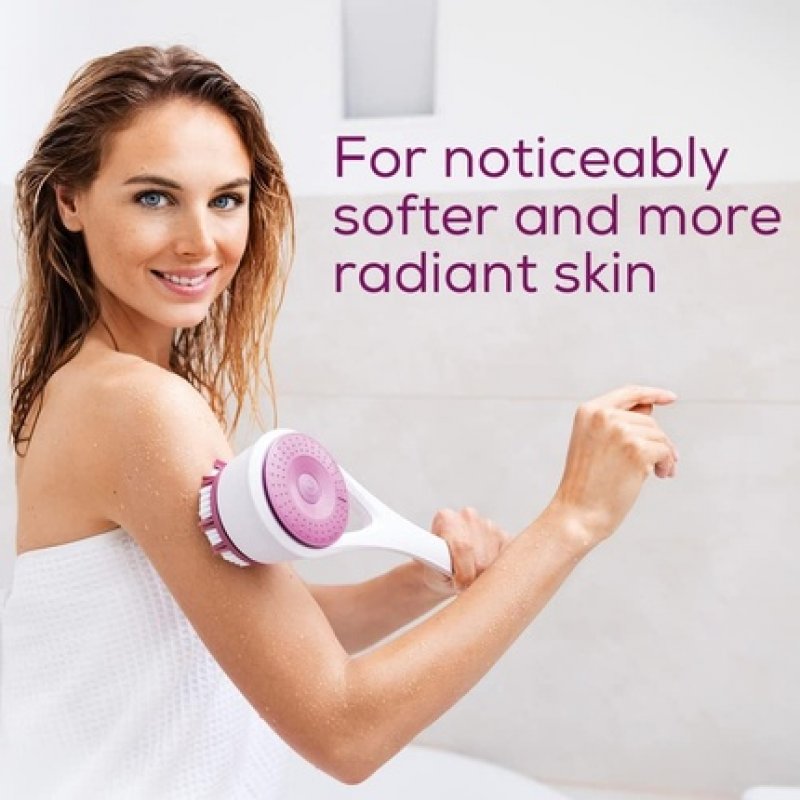 Beurer FC 25 Body Brush with 2 Removable Brush Attachments and 2-Stage Rotation - Single