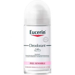 Eucerin Deodorant For Sensitive Skin Roll On 24 Hours 50ml