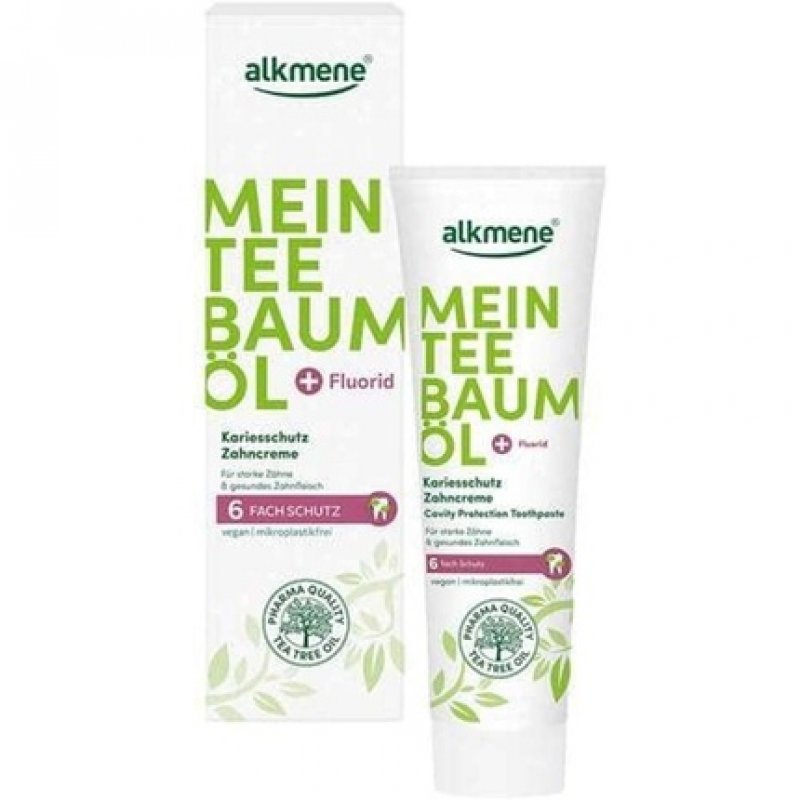 Alkmene Tea Tree Oil Cavity Protection Toothpaste 100ml